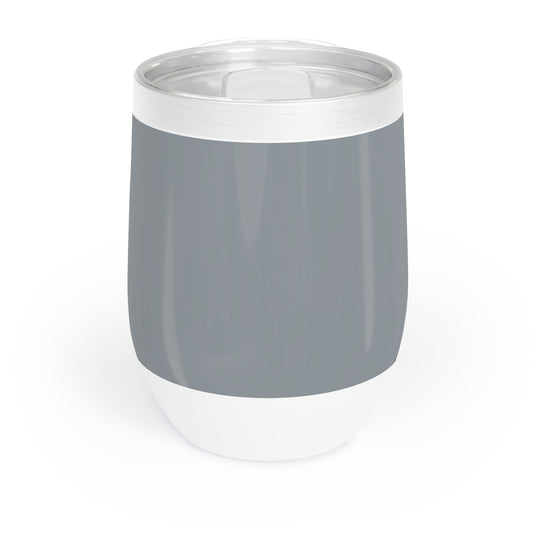 True Holiday Gray Cardigan Gray Solids Chill Wine Tumbler