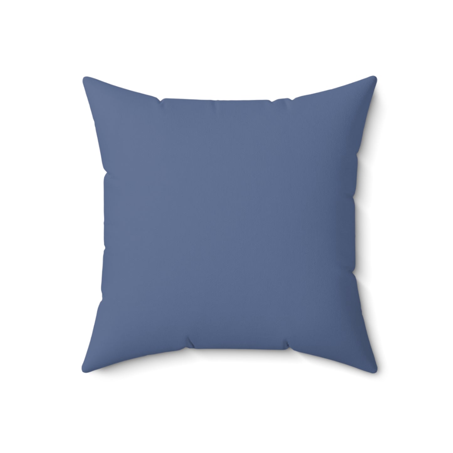 True Holiday Blue Nova Blue Solids 18" Square Throw Pillow