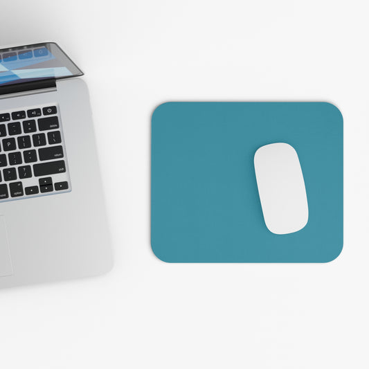 True Holiday Cool Blue Blue Solids Mouse Pad