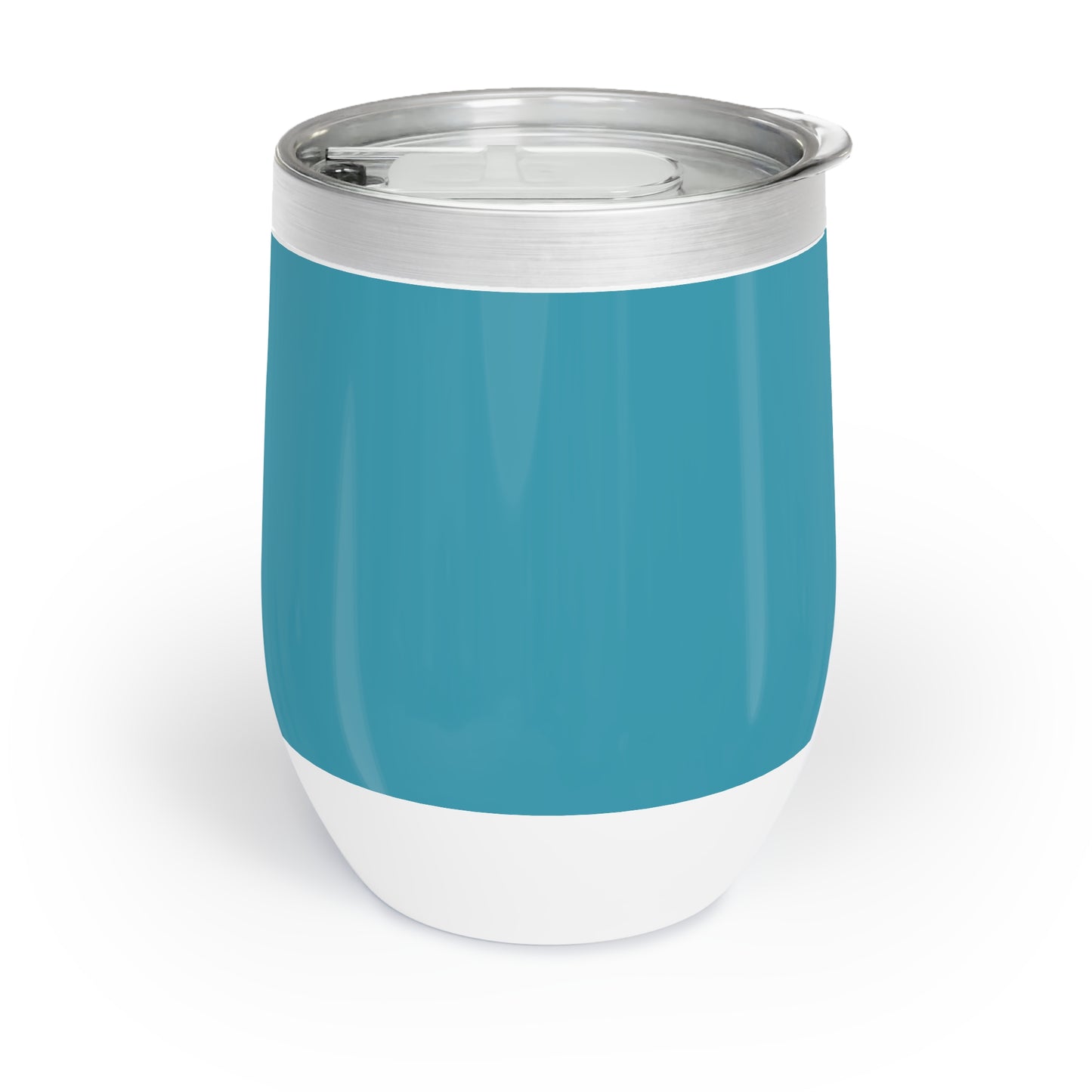 True Holiday Cool Blue Blue Solids Chill Wine Tumbler