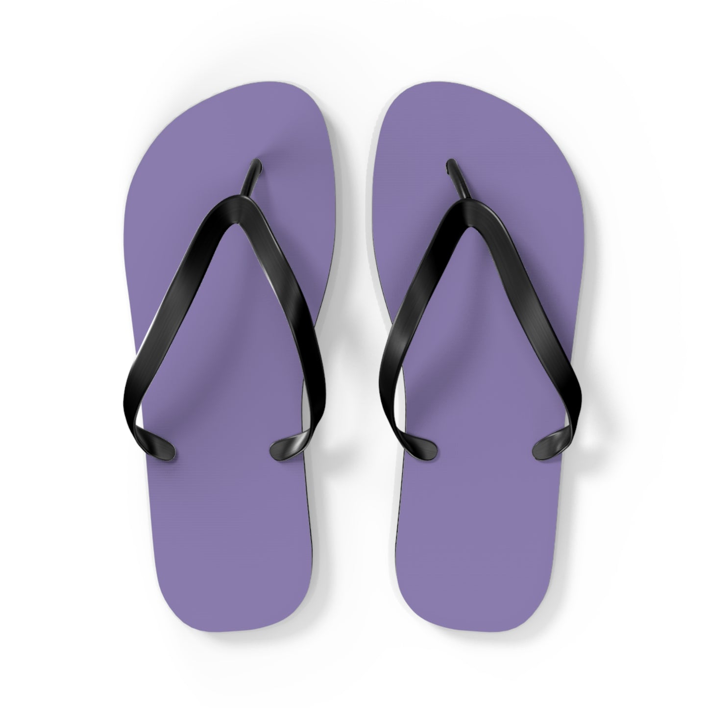True Holiday Charmed Violet Purple Solids Flip Flops