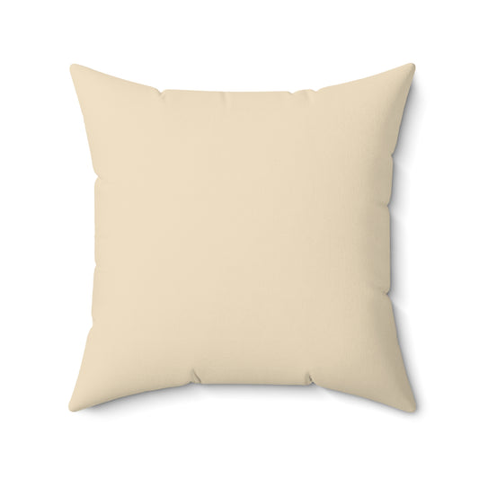 True Holiday Ivory Lustre Yellow Solids 20" Square Throw Pillow