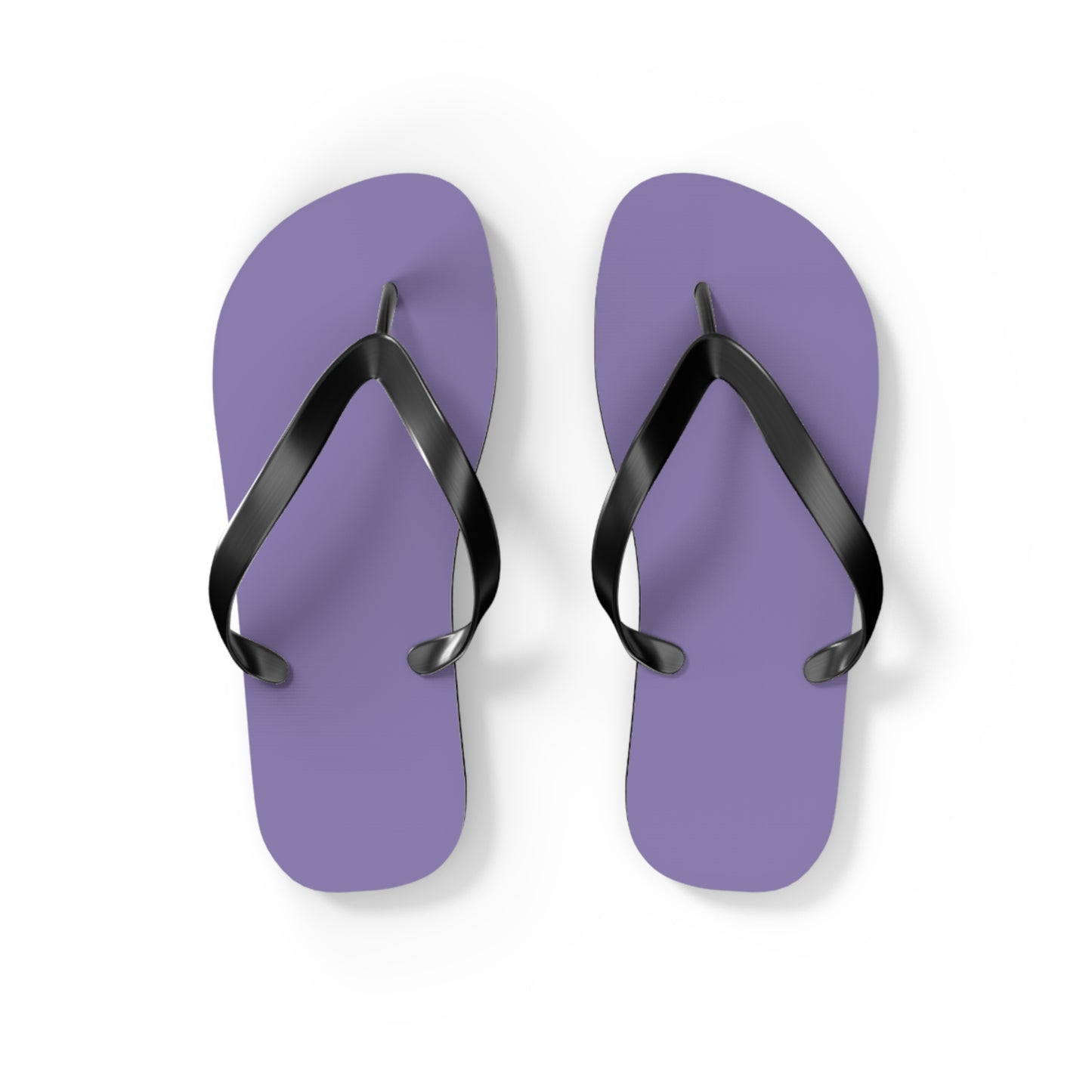 True Holiday Charmed Violet Purple Solids Flip Flops
