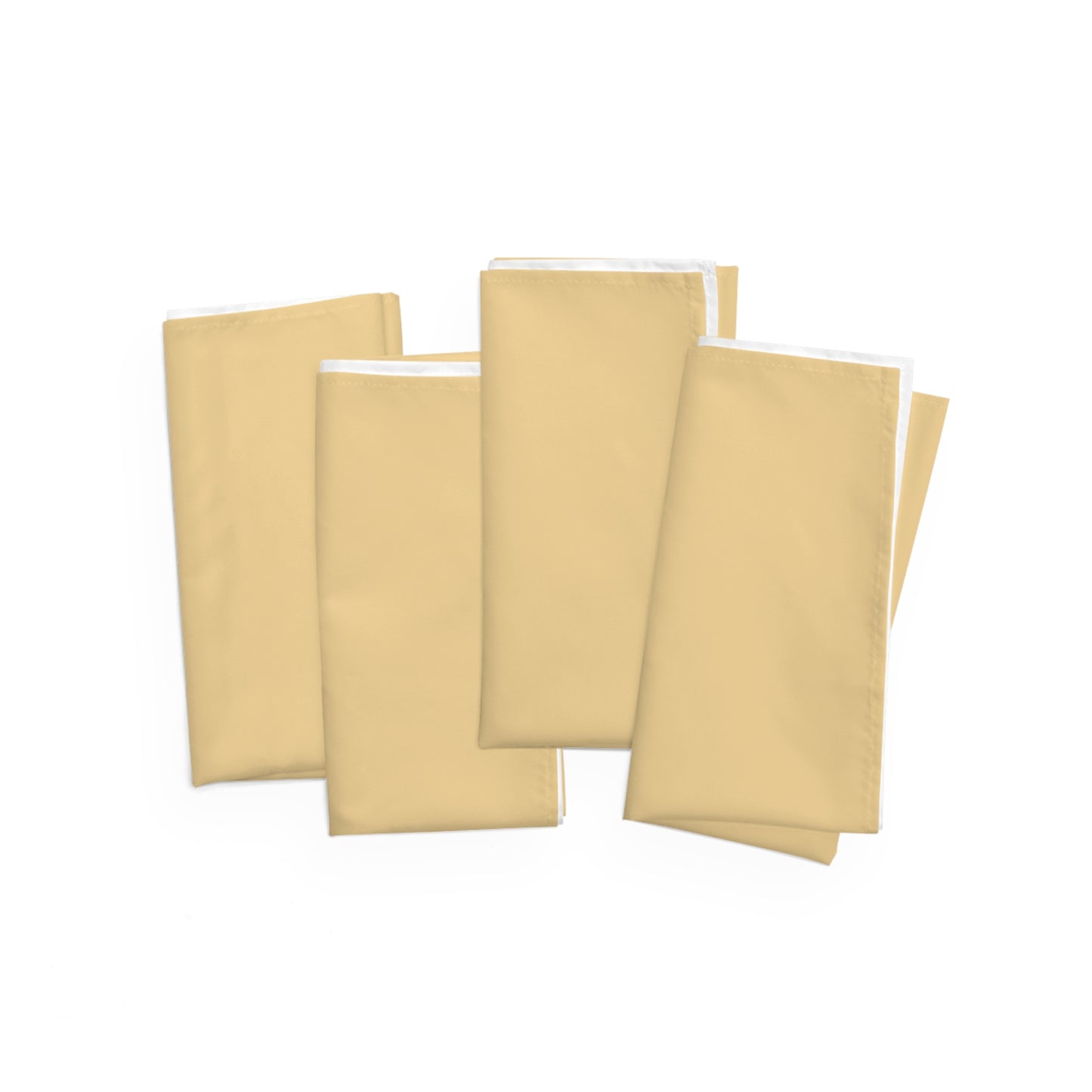 True Holiday Honeybee Yellow Solids Napkins