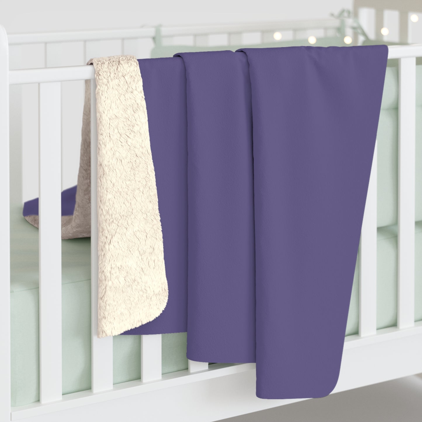True Holiday Seduction Purple Solids Throw Blanket