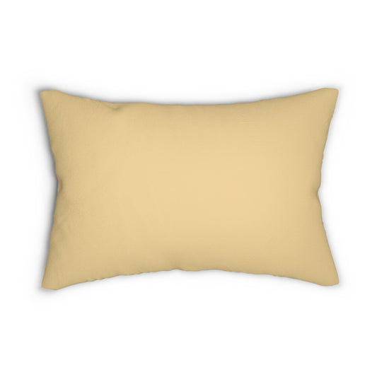 True Holiday Honeybee Yellow Solids 20" x 14" Rectangular Throw Pillow