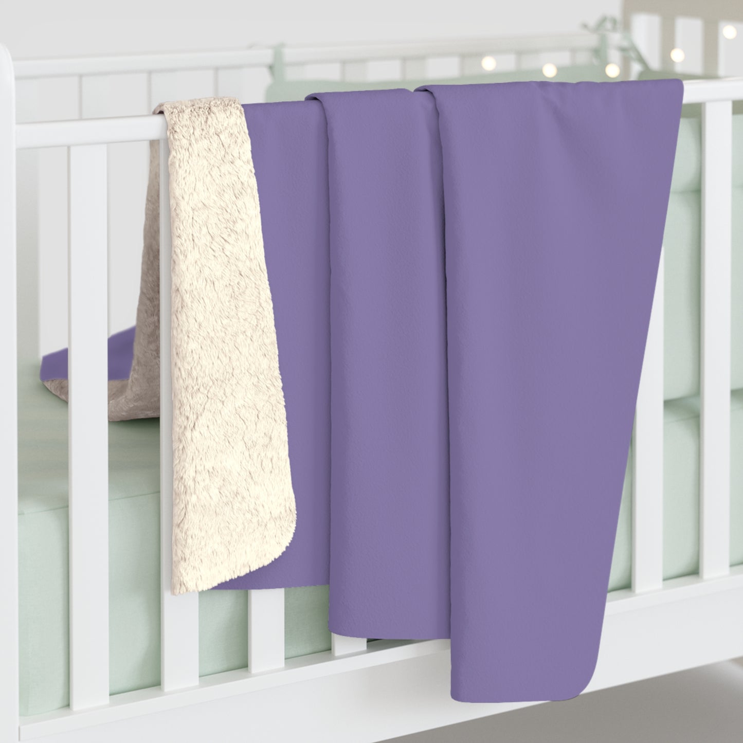True Holiday Charmed Violet Purple Solids Throw Blanket