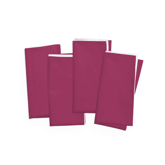 True Holiday Gypsy Pink Red Solids Napkins