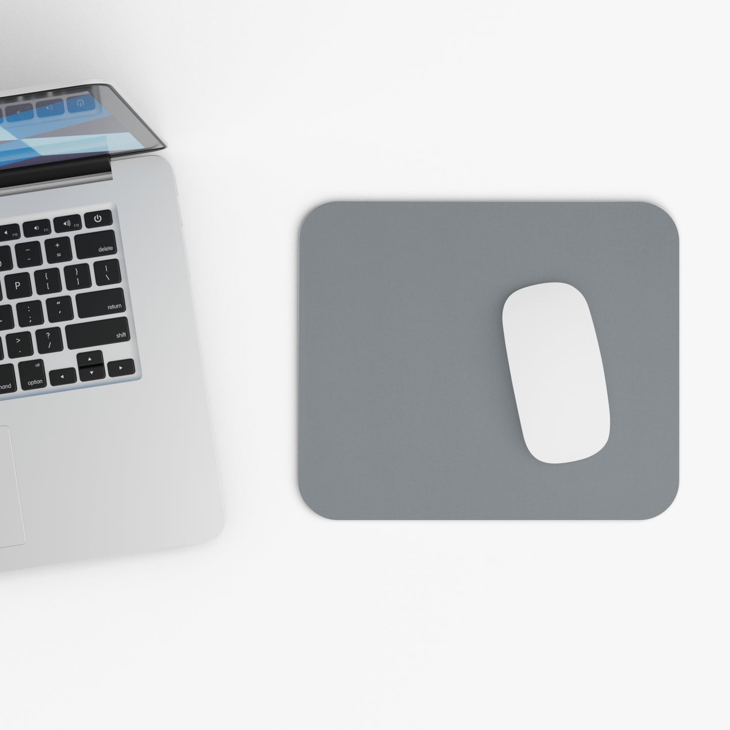 True Holiday Gray Cardigan Gray Solids Mouse Pad