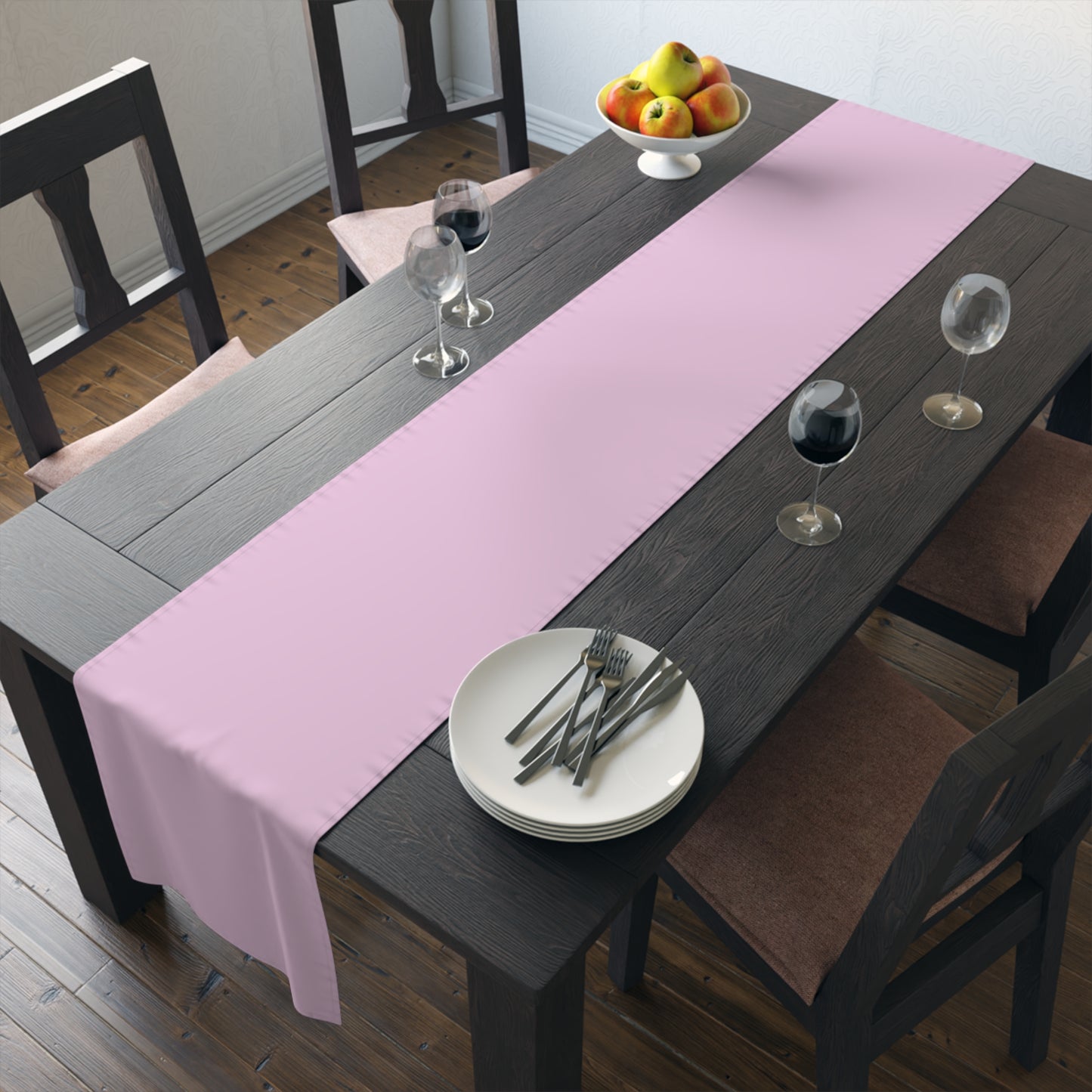True Holiday Valentines Day Red Solids Table Runner