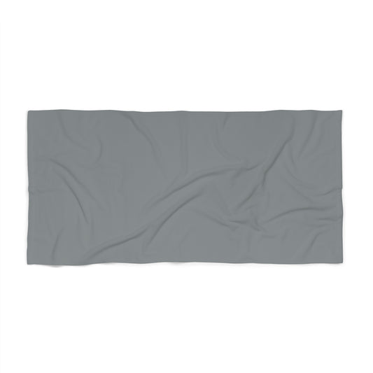 True Holiday Shaker Gray Gray Solids Beach & Pool Towel