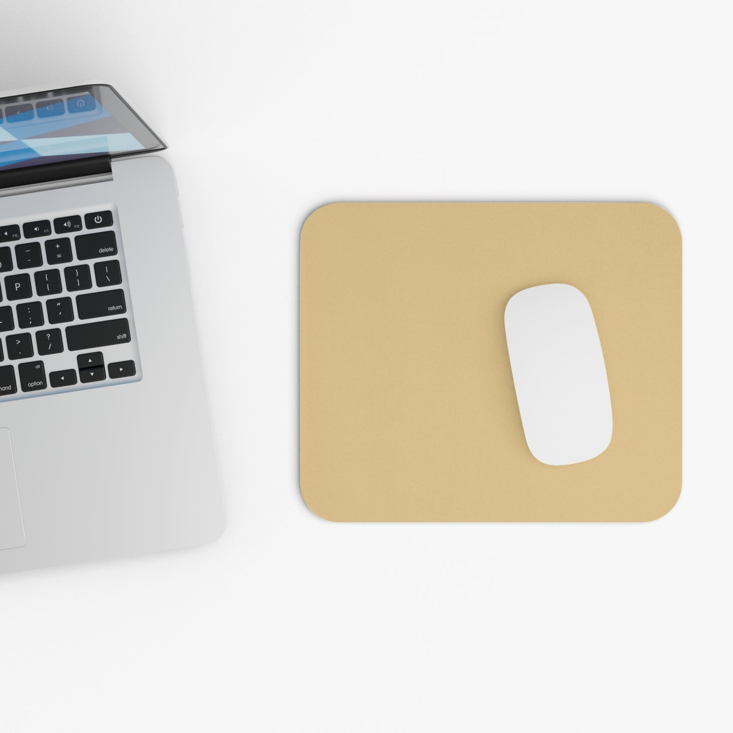 True Holiday Honeybee Yellow Solids Mouse Pad