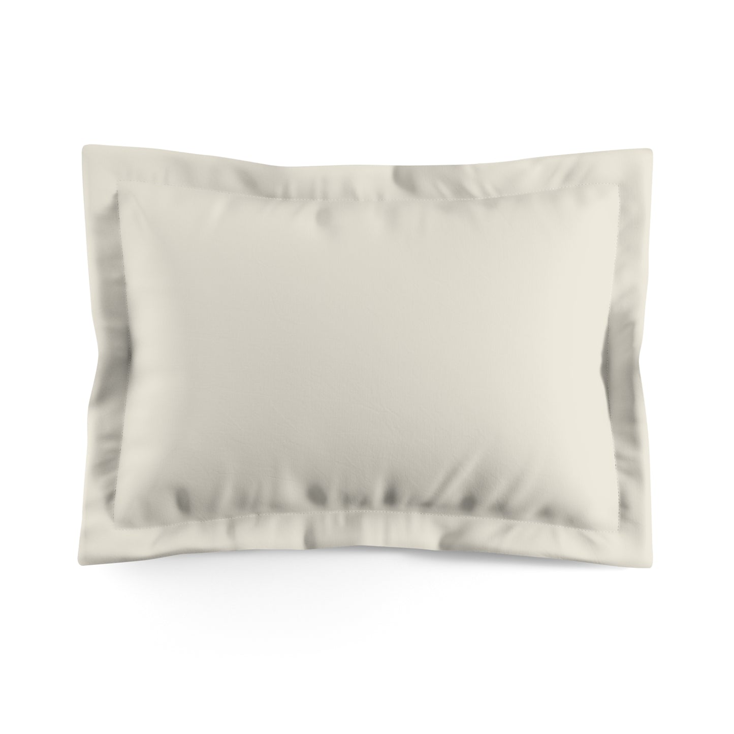 True Holiday White Cloud White Solids Microfiber Pillow Sham