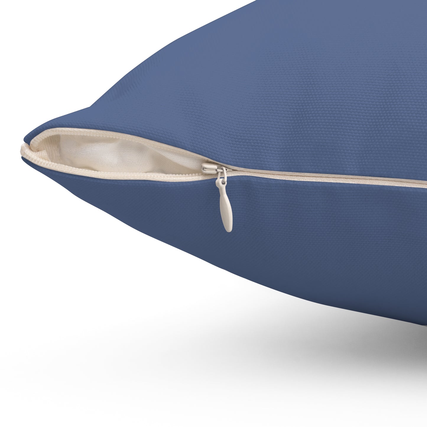 True Holiday Blue Nova Blue Solids 18" Square Throw Pillow