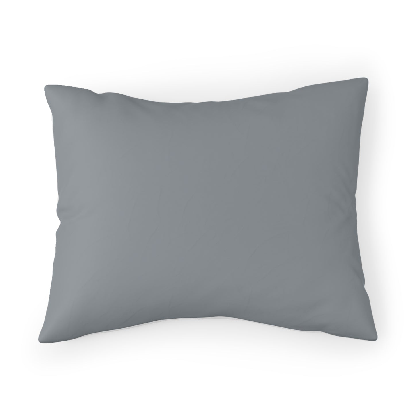 True Holiday Gray Cardigan Gray Solids Pillow Sham