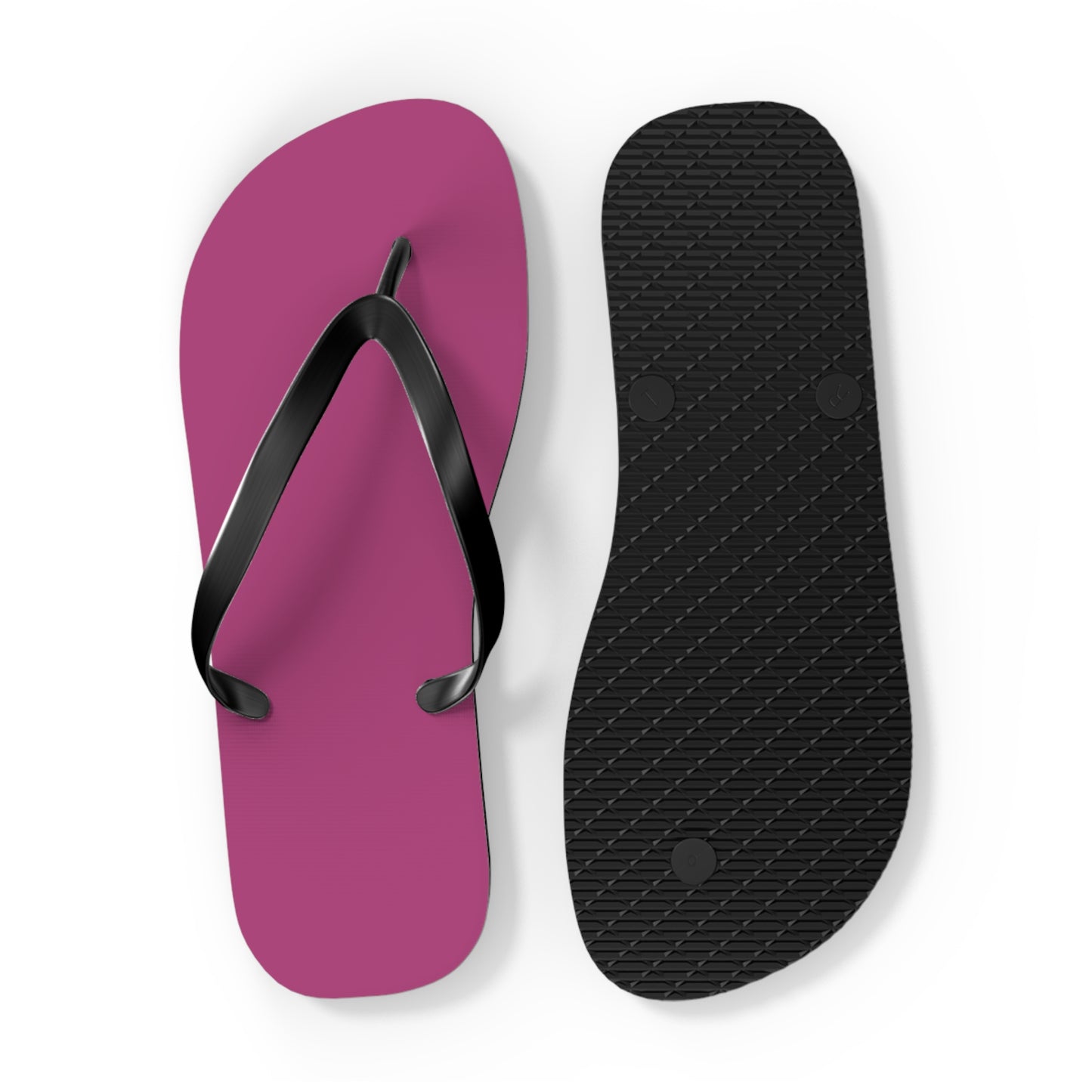 True Holiday Hot Lips Red Solids Flip Flops