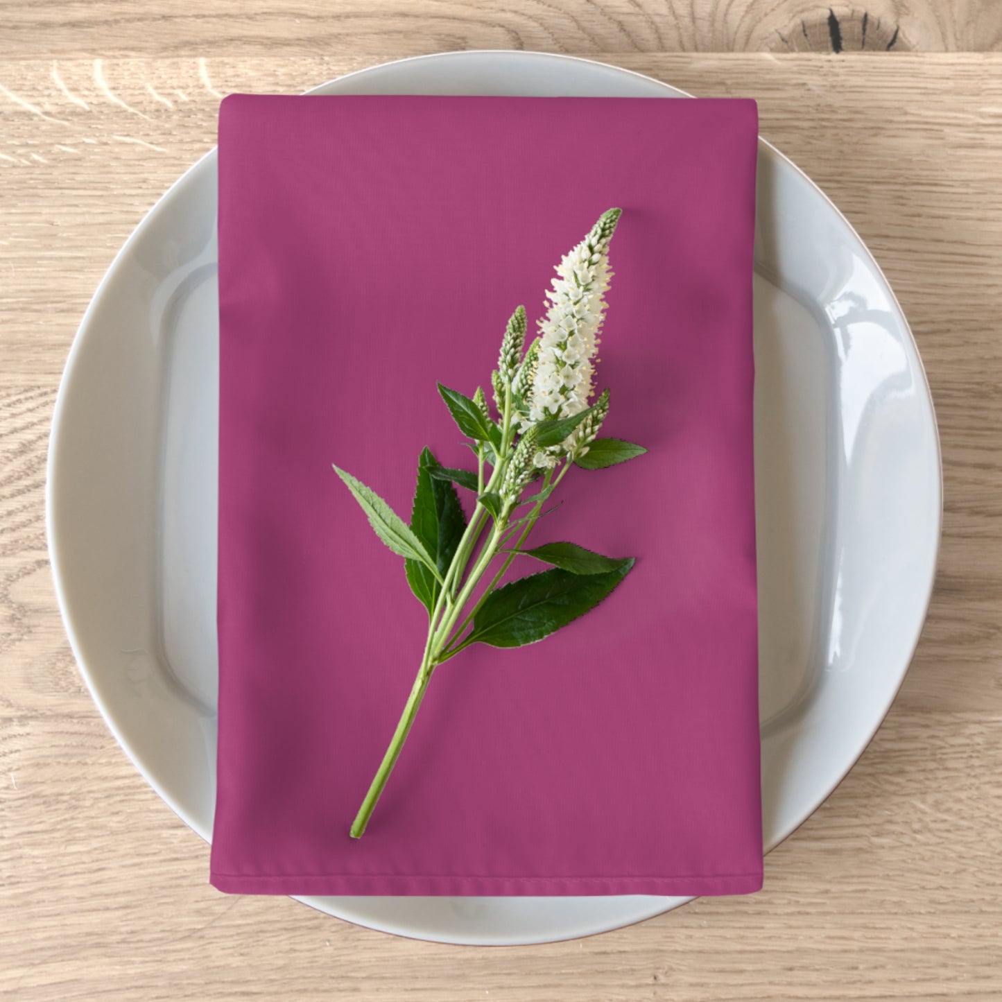 True Holiday Hot Lips Red Solids Napkins