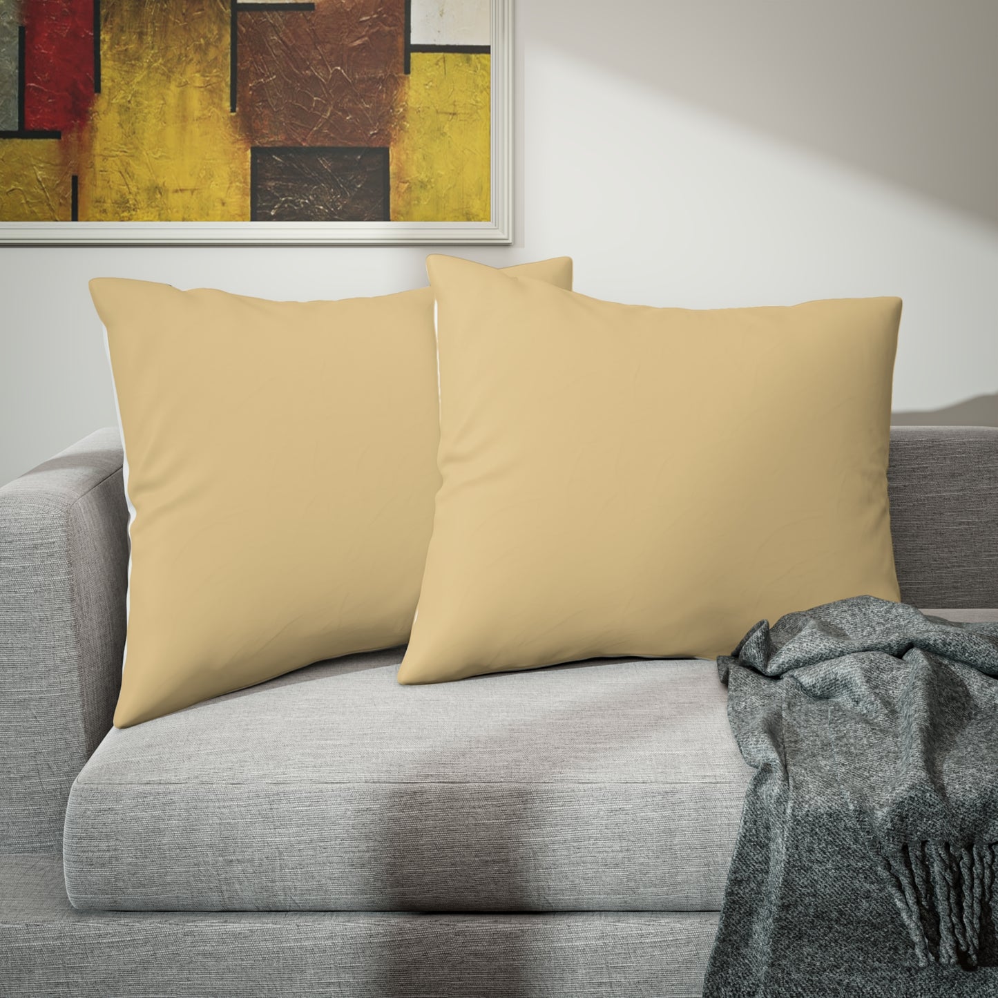 True Holiday Honeybee Yellow Solids Pillow Sham