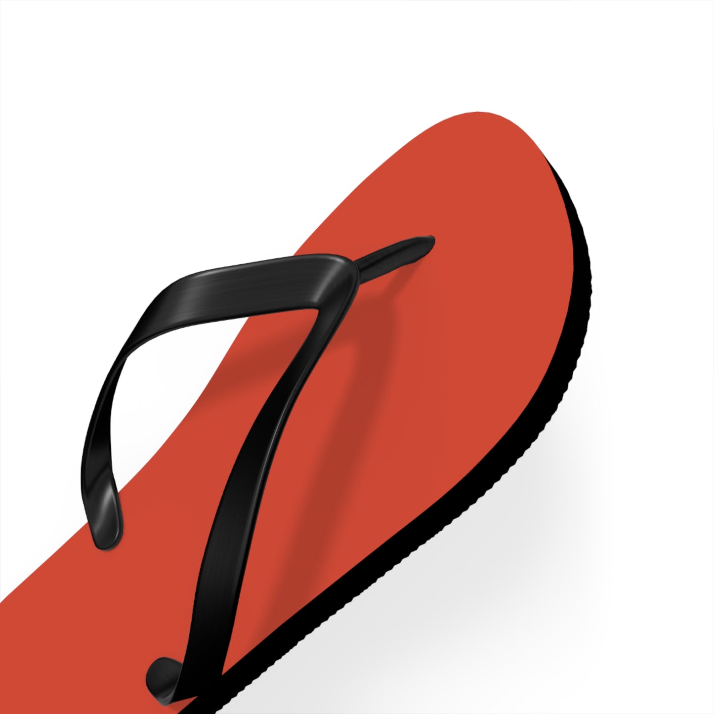 True Holiday Warm Comfort Orange Solids Flip Flops