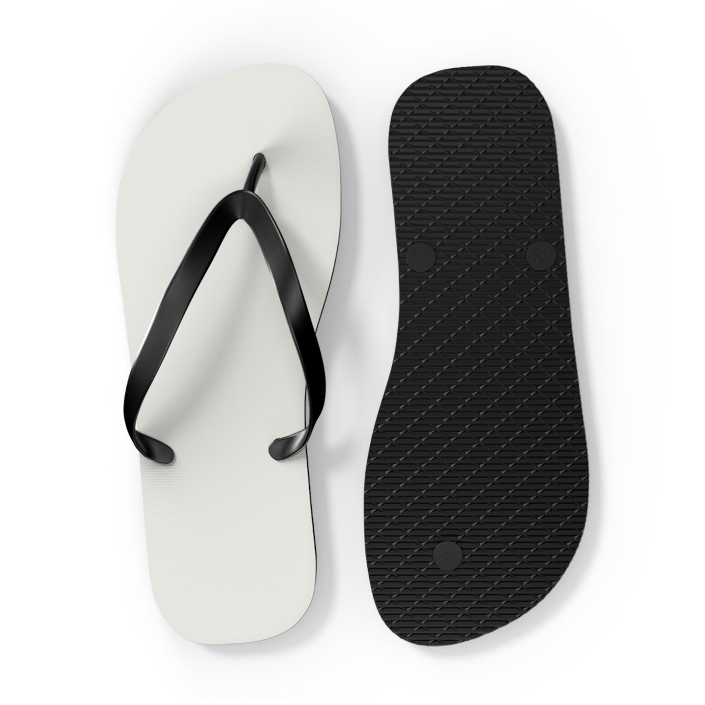 True Holiday White Heron White Solids Flip Flops