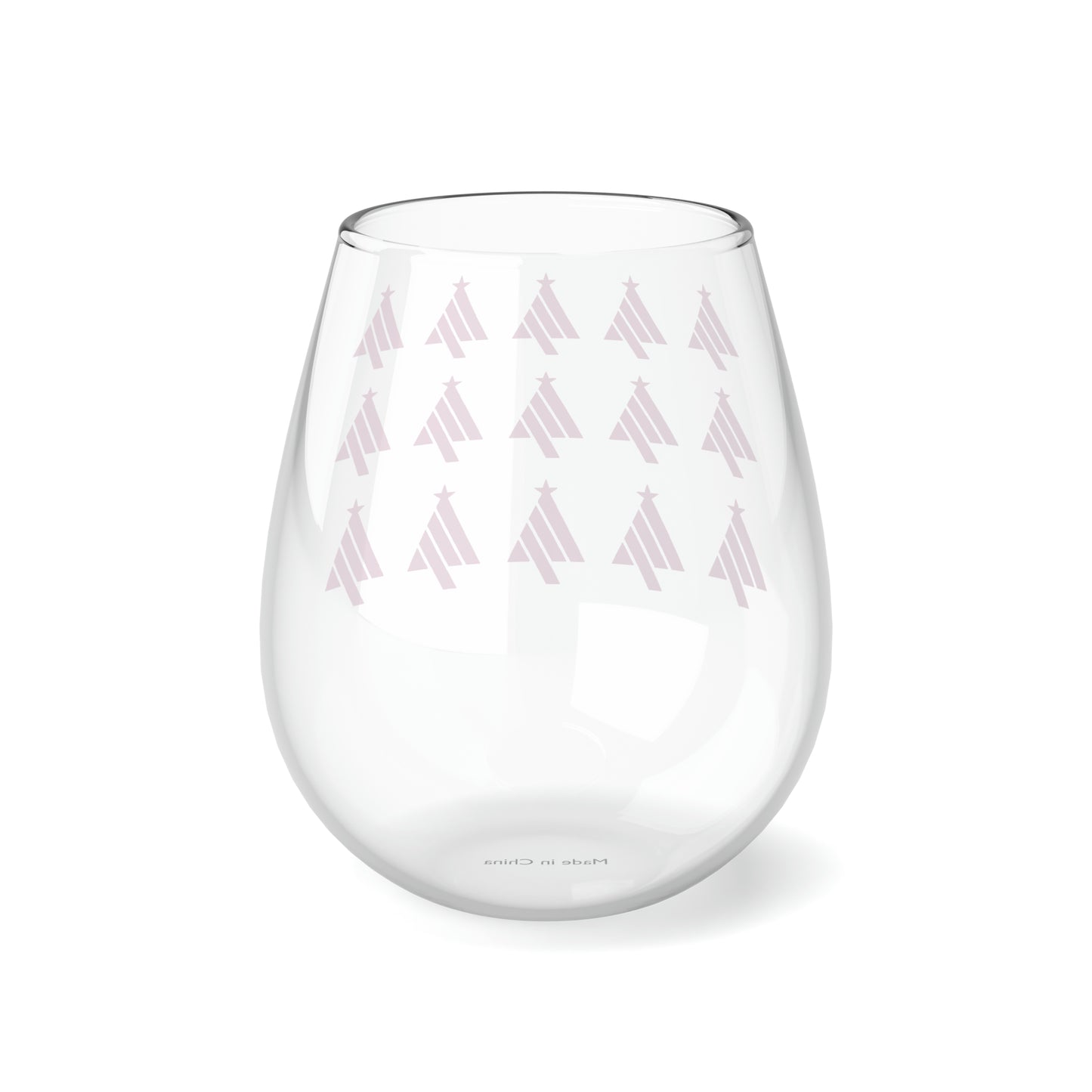 True Holiday Spring Azalea Red Solids 11.75oz Stemless Wine Glass