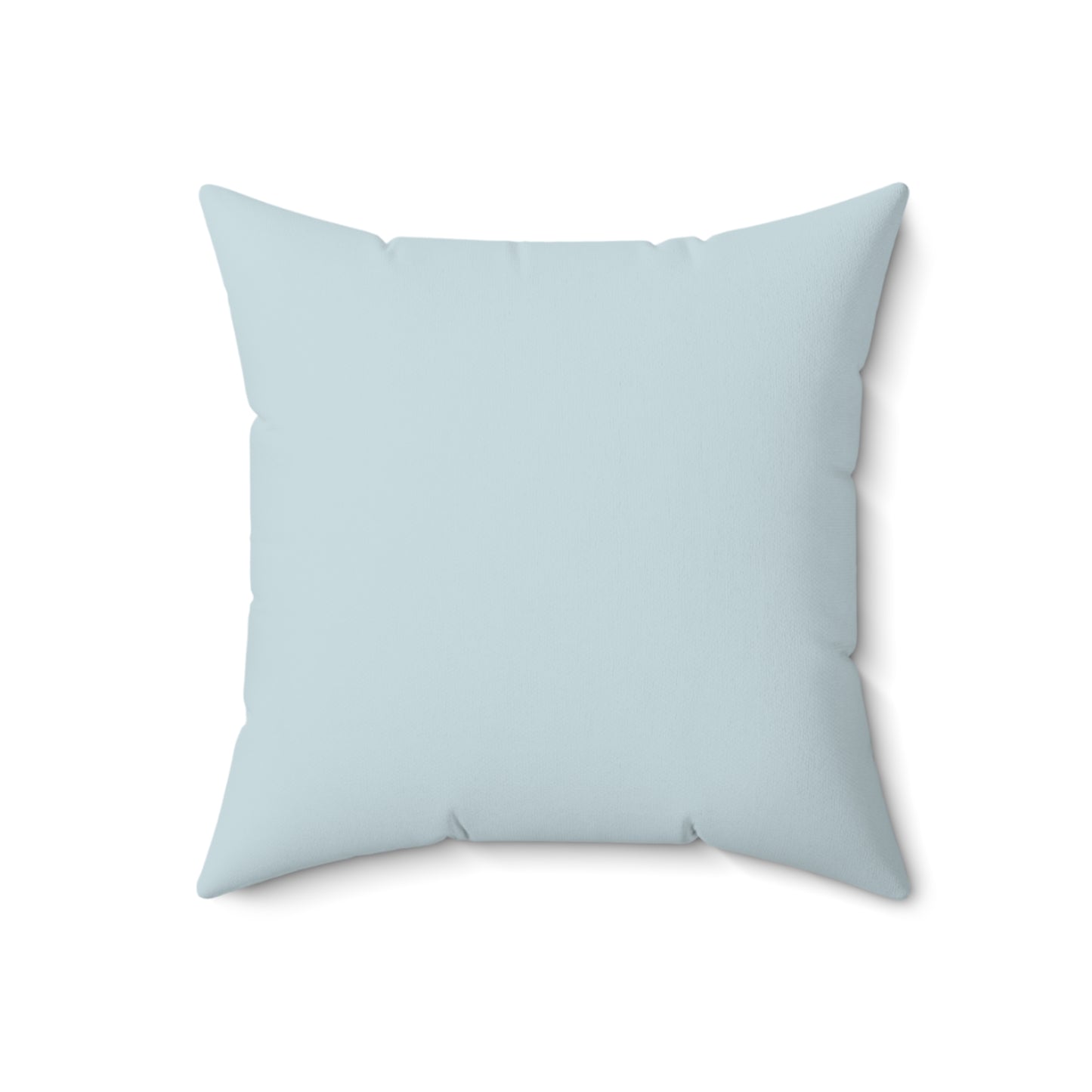 True Holiday Polar Sky Blue Solids 18" Square Throw Pillow