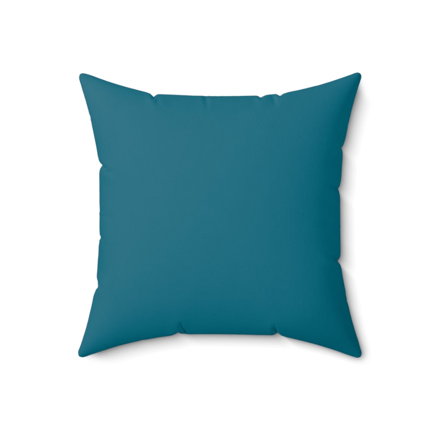 True Holiday Deep Ocean Blue Solids 18" Square Throw Pillow
