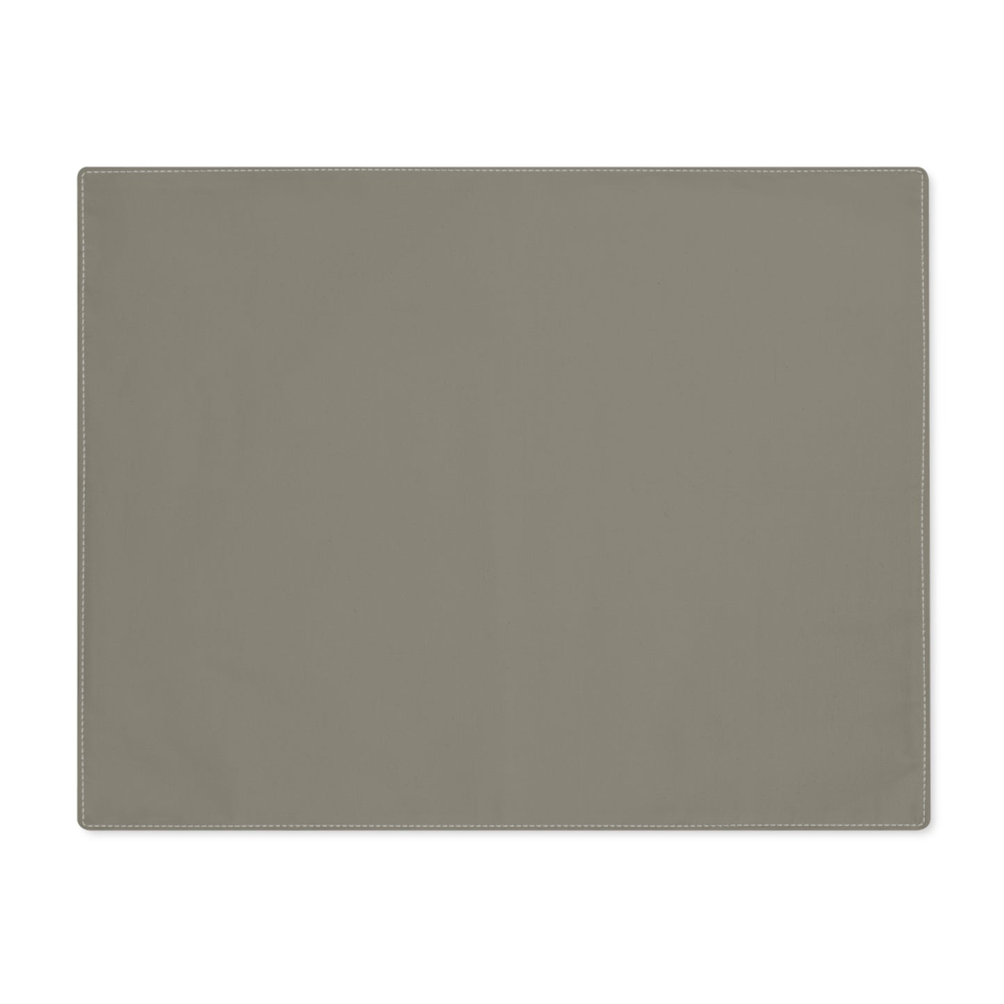 True Holiday Antique Pewter Green Solids Placemat