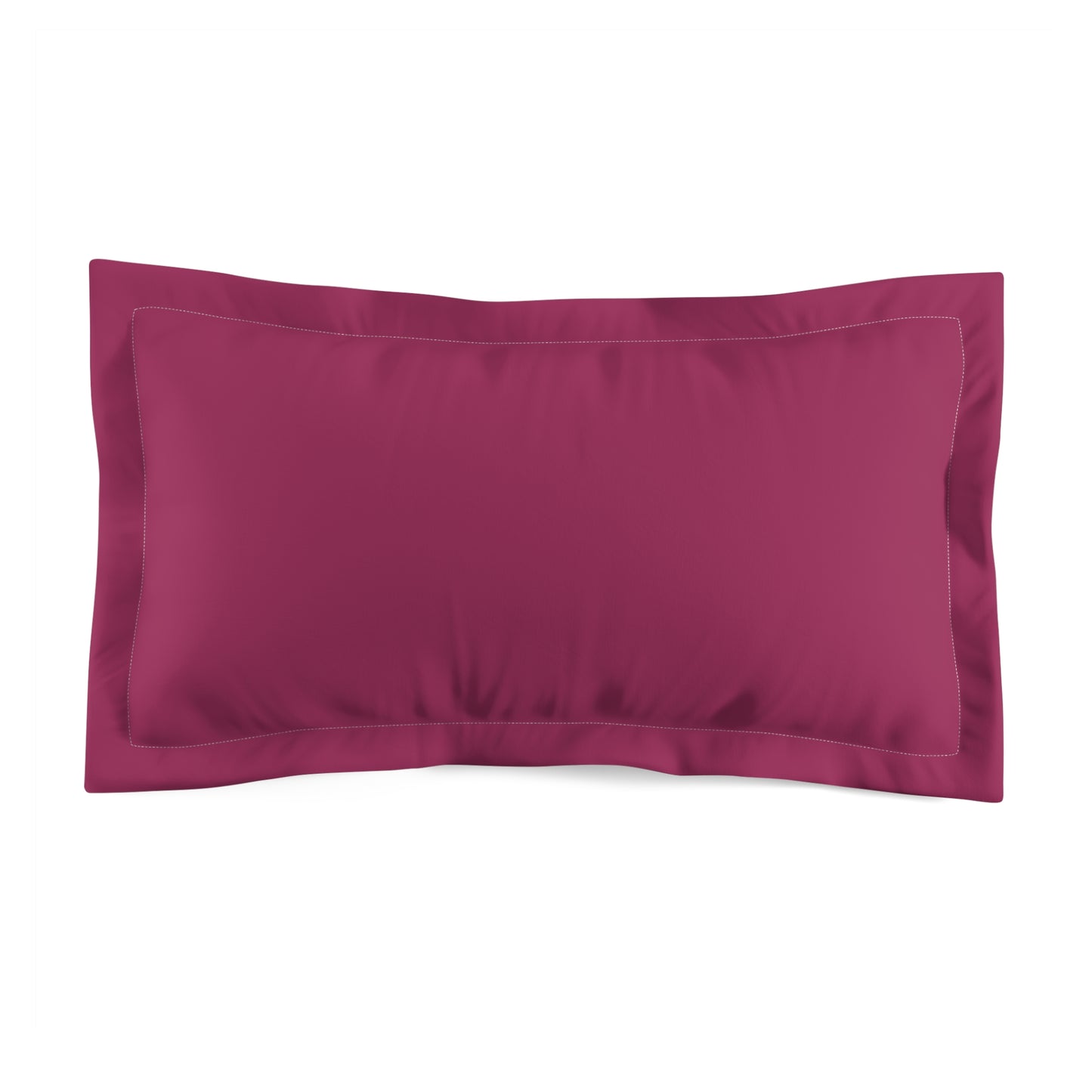 True Holiday Gypsy Pink Red Solids Microfiber Pillow Sham