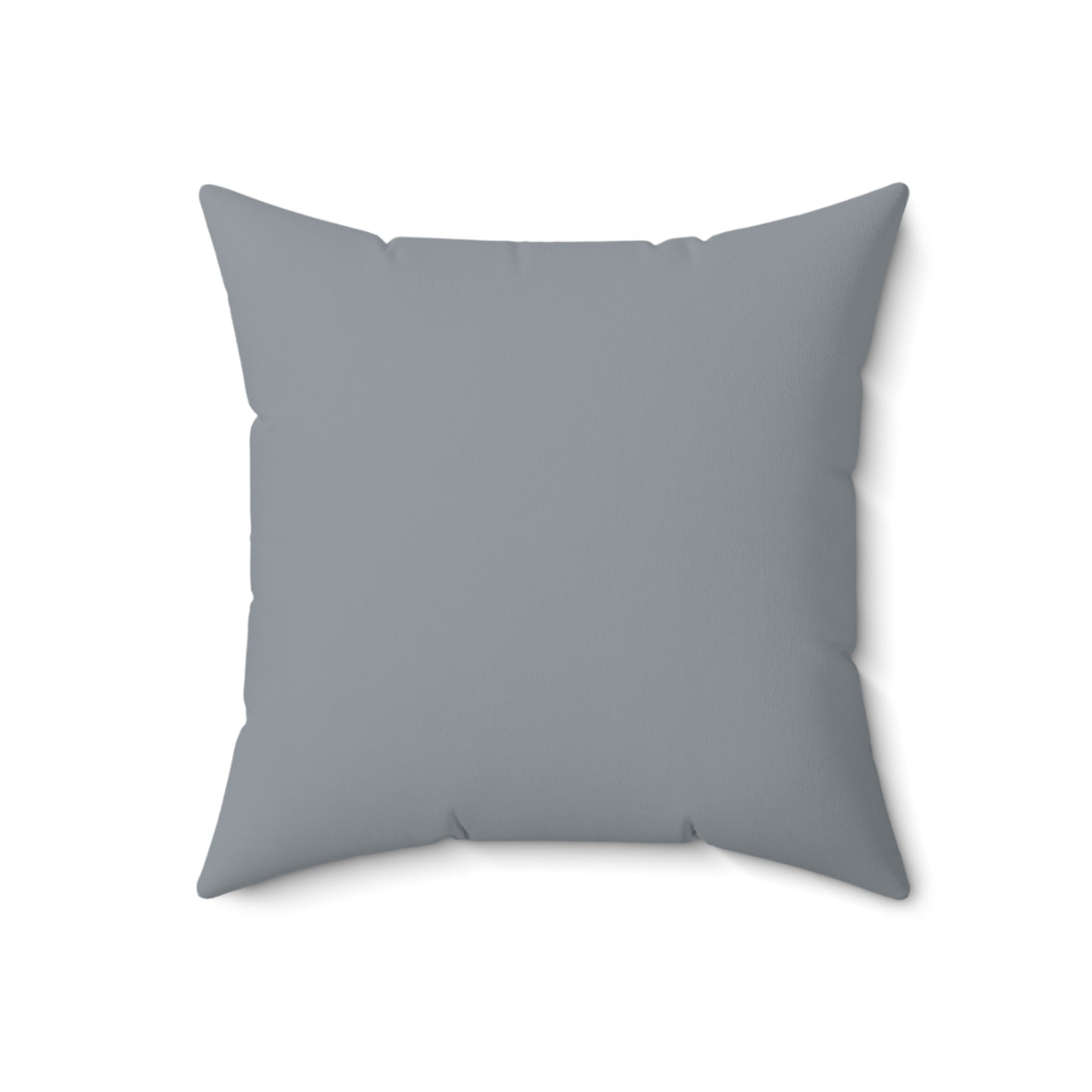 True Holiday Gray Cardigan Gray Solids 18" Square Throw Pillow