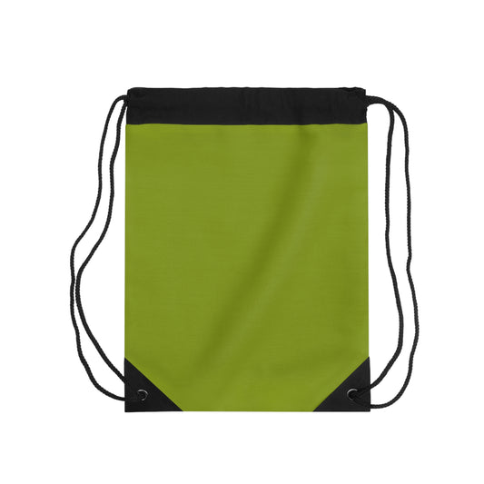True Holiday Iguana Green Solids Drawstring Bag