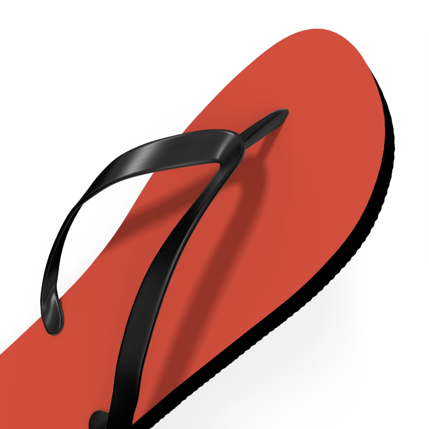True Holiday Warm Comfort Orange Solids Flip Flops