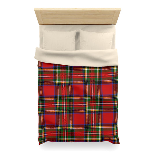 True Holiday Royal Stewart Tartan Plaid Duvet Cover