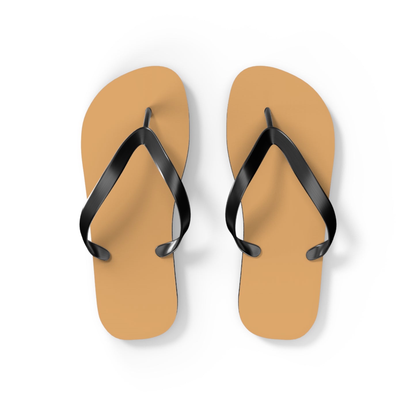 True Holiday Tiger Eye Yellow Solids Flip Flops