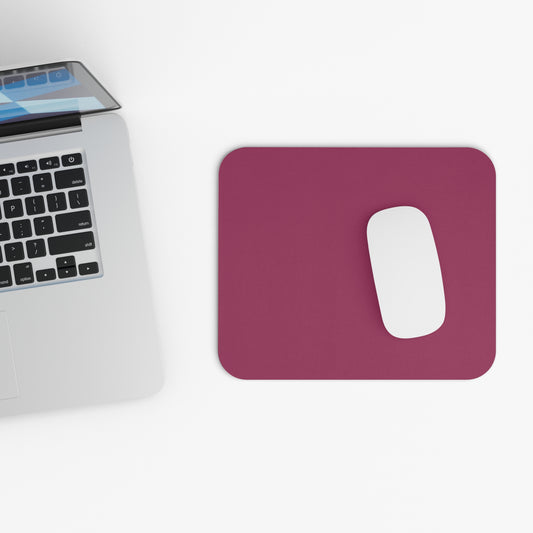 True Holiday Gypsy Pink Red Red Solids Mouse Pad