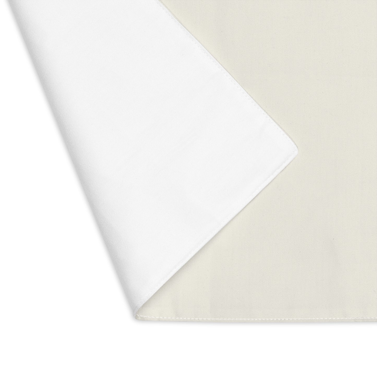 True Holiday Swiss Coffee White Solids Placemat