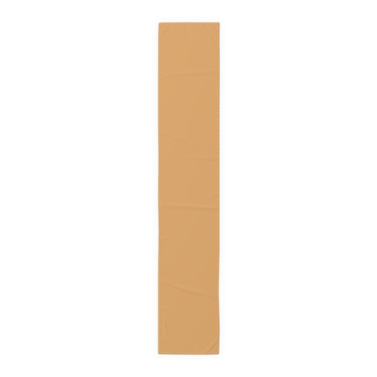 True Holiday Tiger Eye Yellow Solids Table Runner