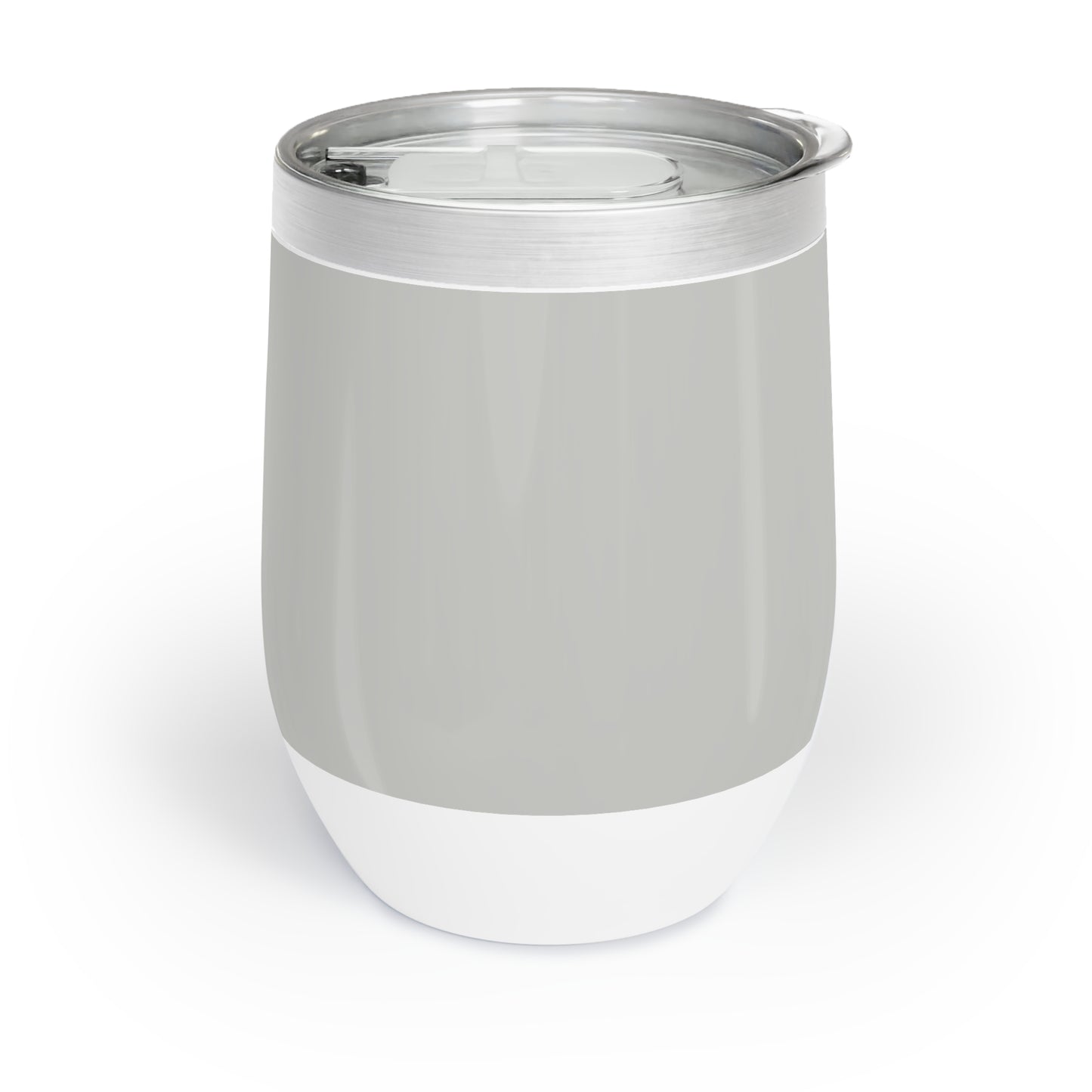 True Holiday Perspective Gray Solids Chill Wine Tumbler