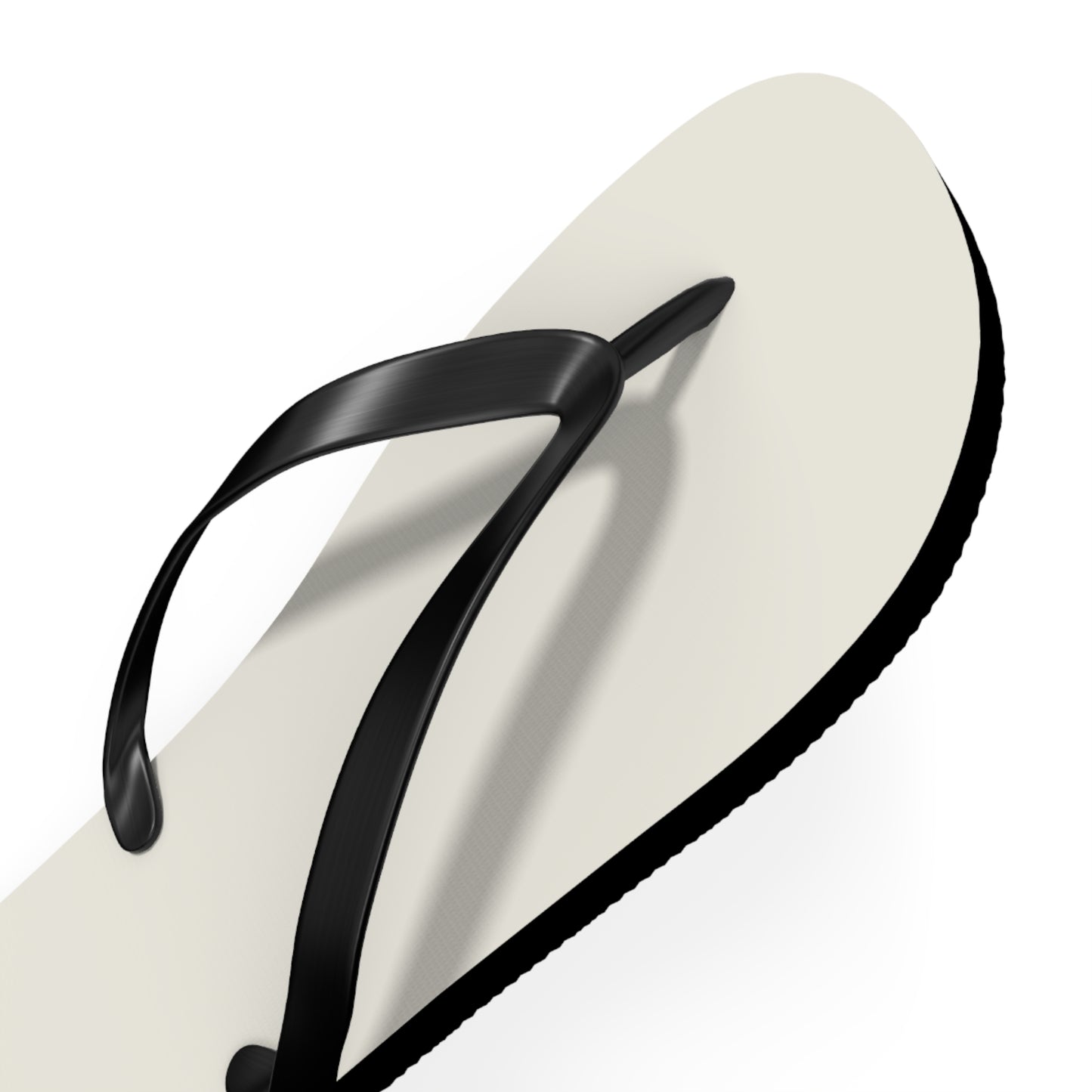 True Holiday Swiss Coffee White Solids Flip Flops