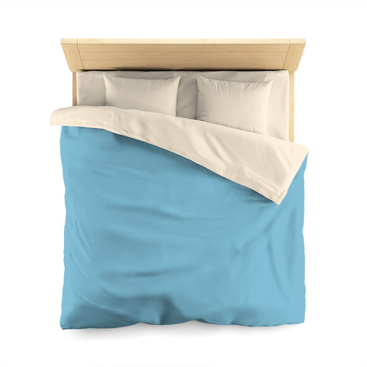 True Holiday Aquarium Blue Blue Solids Duvet Cover