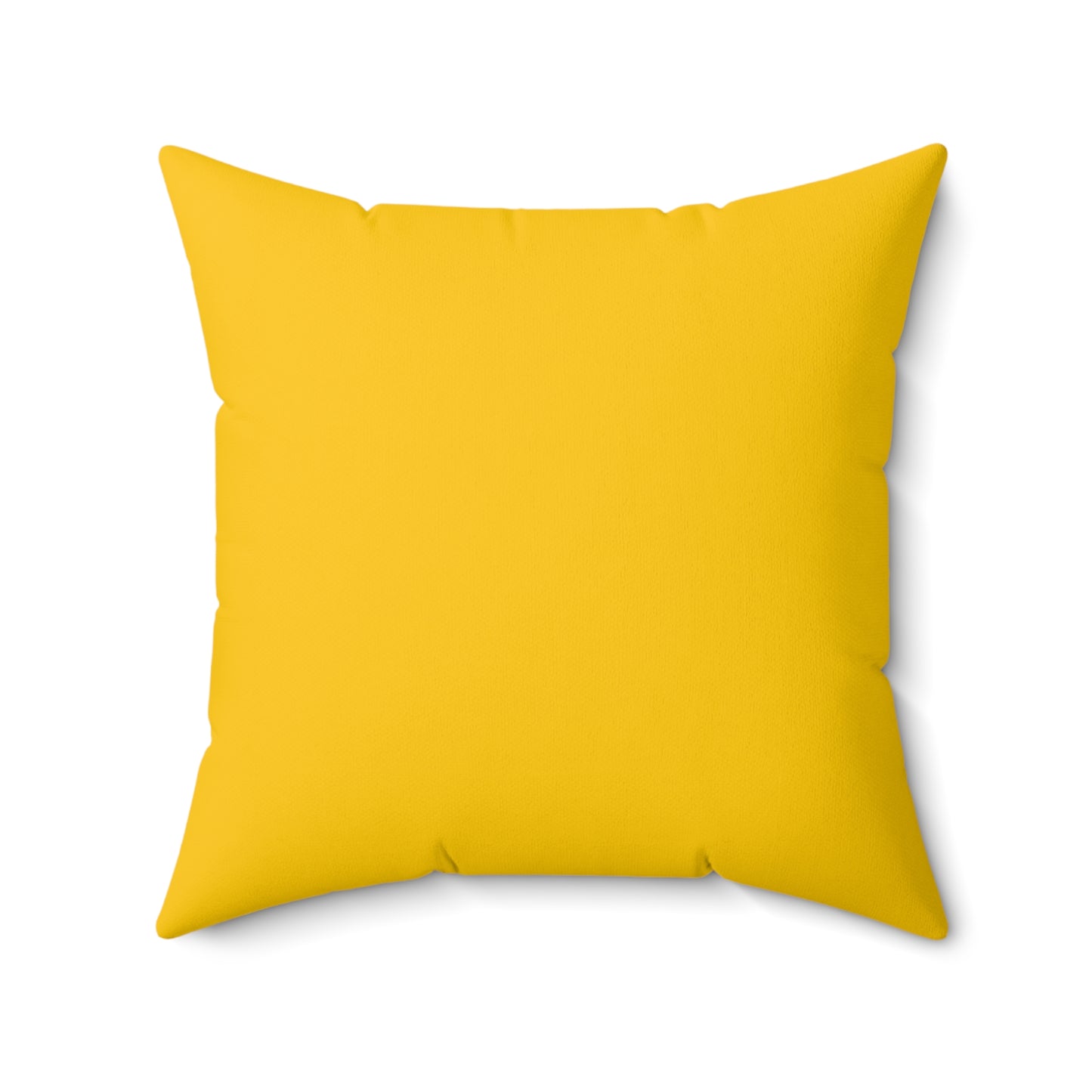 True Holiday Sun Kissed Yellow Solids 20" Square Throw Pillow