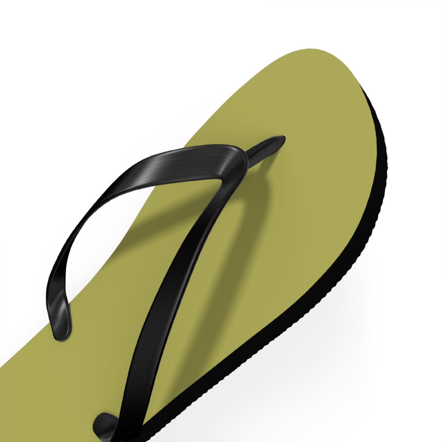 True Holiday Perennial Green Solids Flip Flops