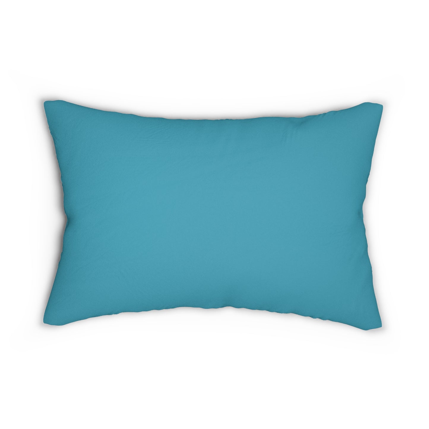 True Holiday Cool Blue Blue Solids 20" x 14" Rectangular Throw Pillow
