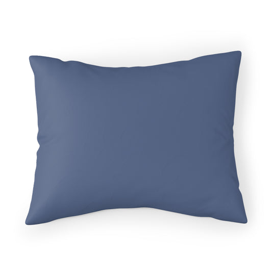 True Holiday Blue Nova Blue Solids Pillow Sham