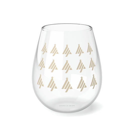 True Holiday Ivory Lustre Yellow Solids 11.75oz Stemless Wine Glass