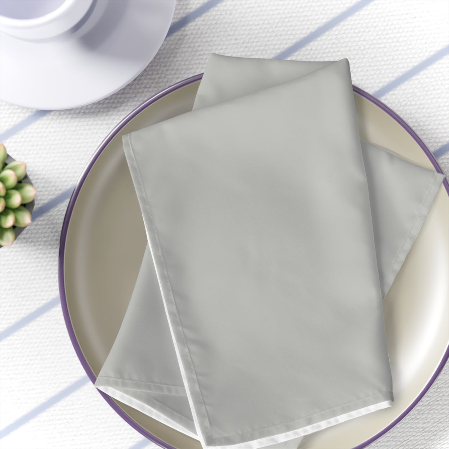 True Holiday Perspective Gray Solids Napkins