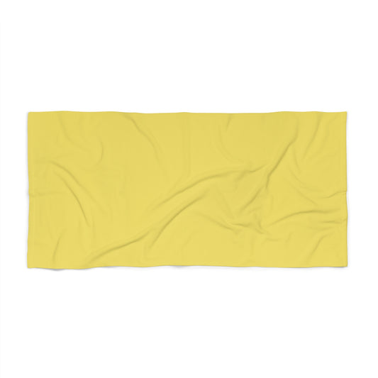 True Holiday Limelight Green Solids Beach & Pool Towel