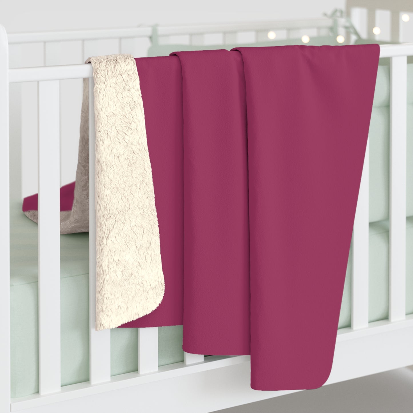 True Holiday Gypsy Pink Red Solids Throw Blanket
