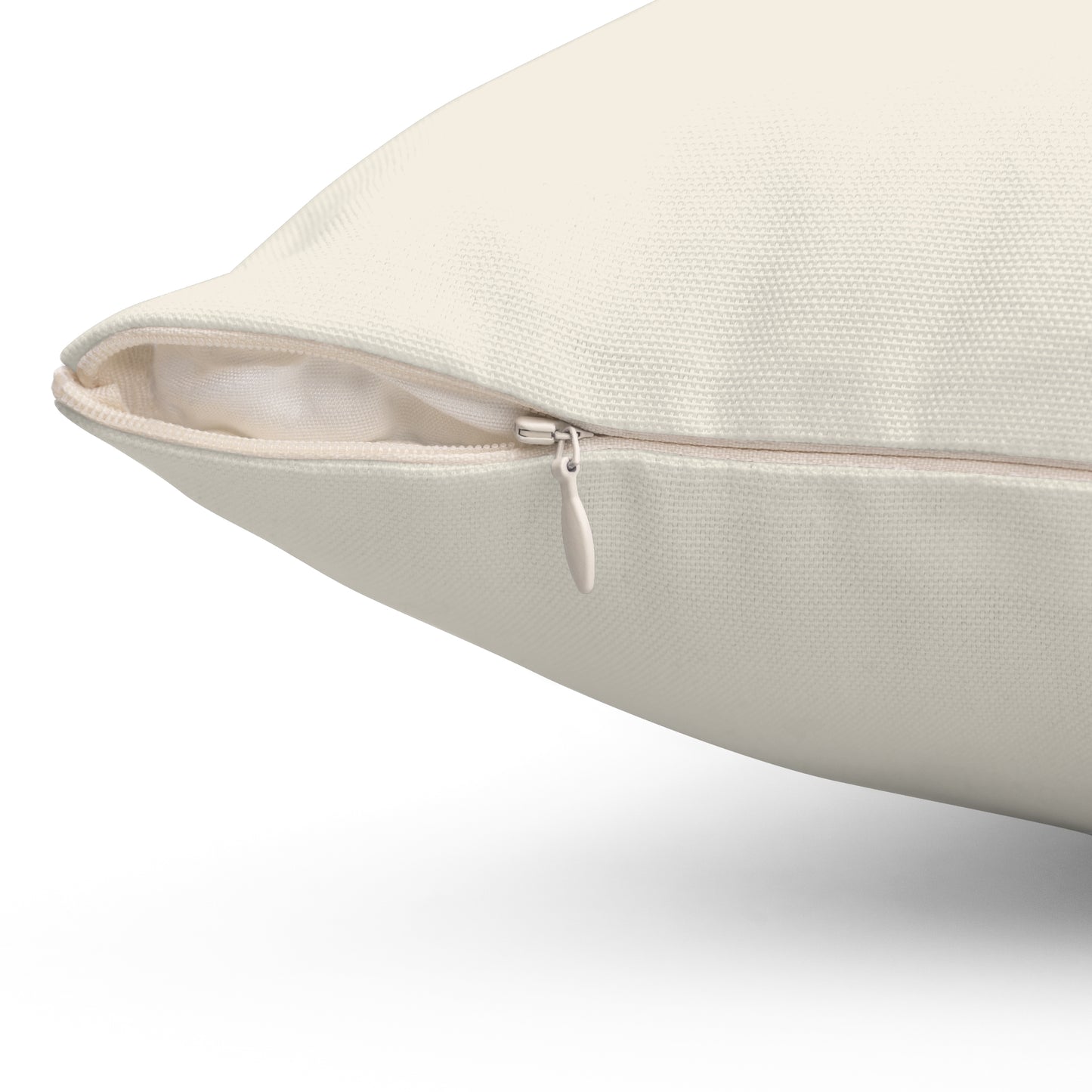 True Holiday White Cloud White Solids 20" Square Throw Pillow