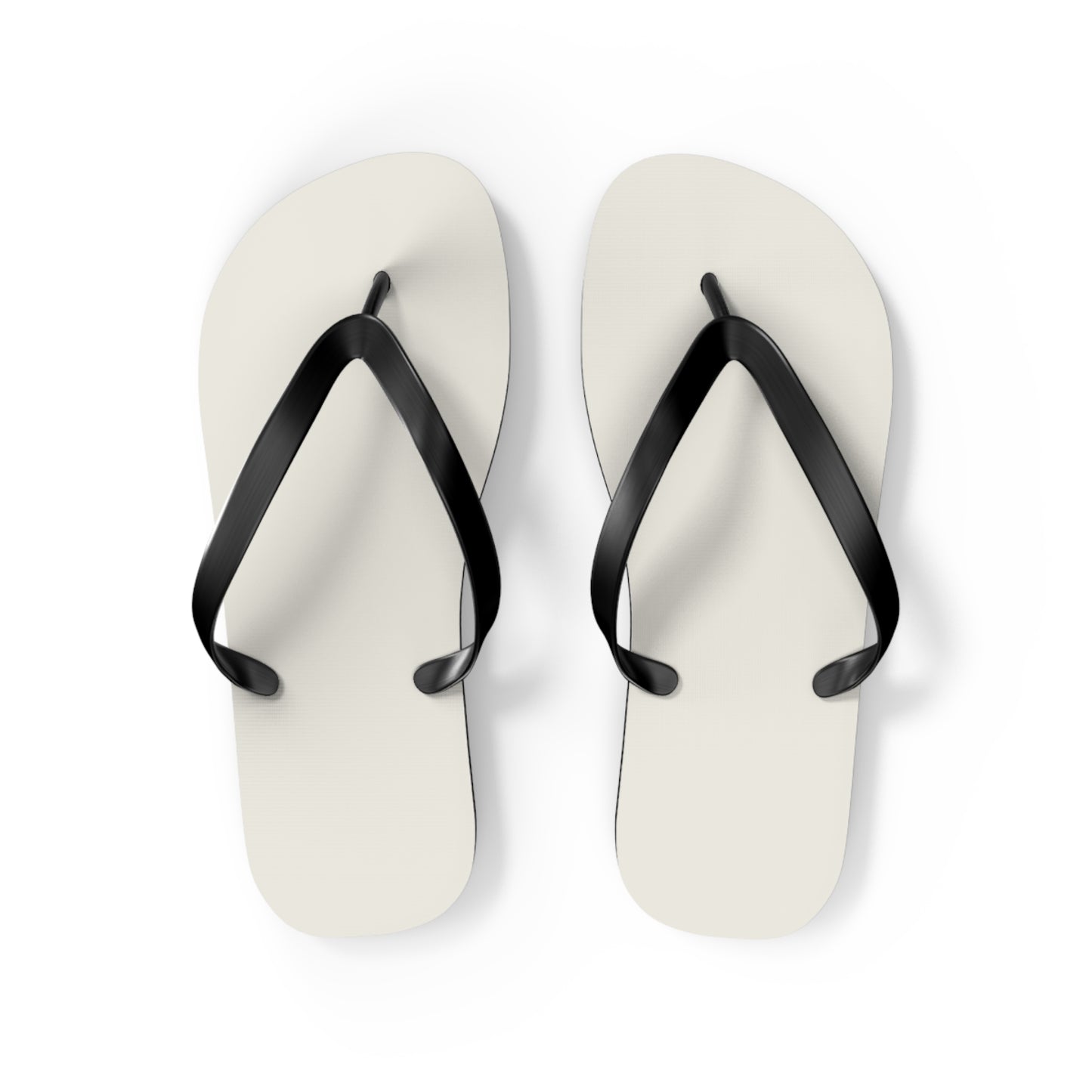 True Holiday White Dove White Solids Flip Flops